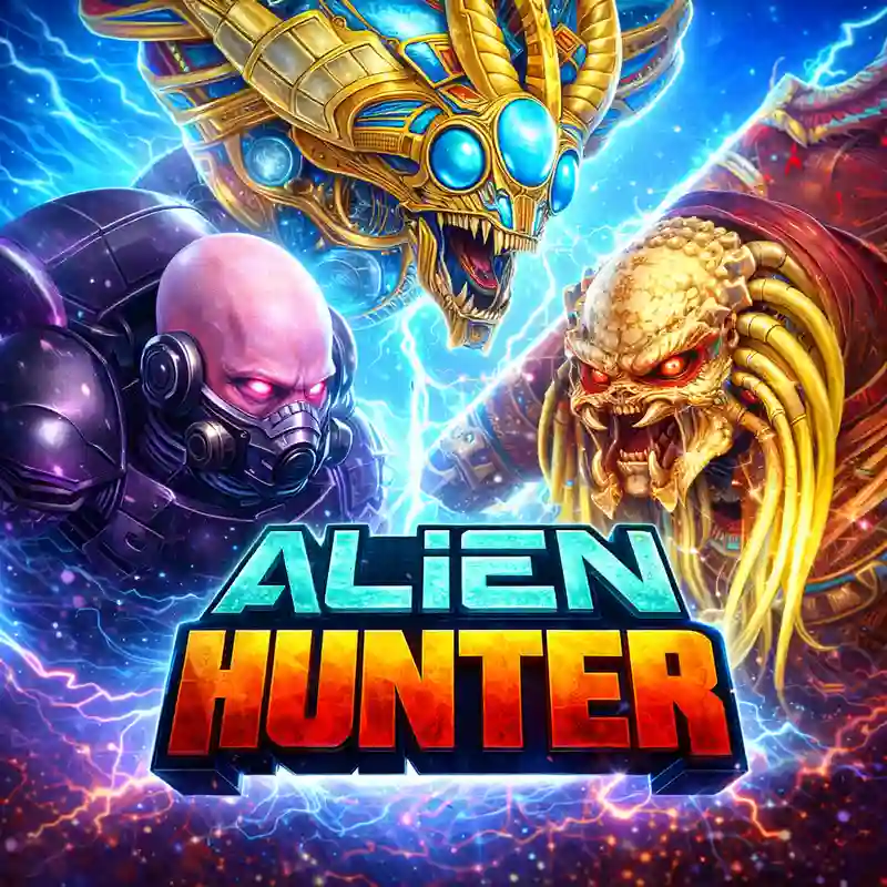 Alien Hunter action casino game